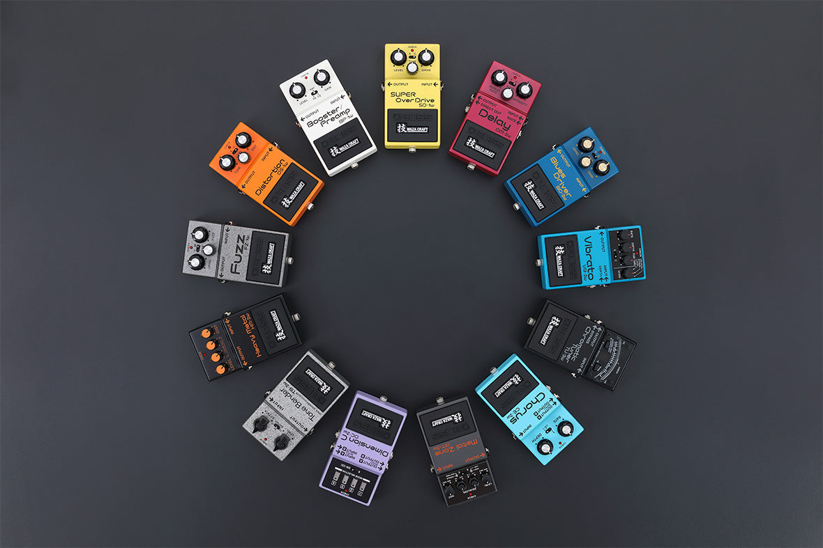 Pedais Custom da BOSS | Waza Craft