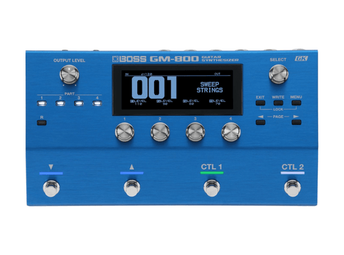 BOSS GM-800 | Pedal Sintetizador para Guitarra e Baixo