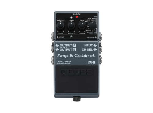 BOSS IR-2 | Pedal Simulador de Amp e Gabinete com Impulse Response