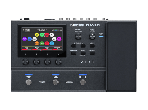 BOSS GX-10 | Processador de Efeitos para Guitarra e Baixo