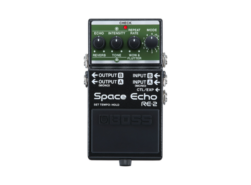 BOSS RE-2 | Space Echo Pedal de Delay e Reverb Compacto