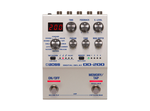 BOSS DD-200 | Pedal Multiefeitos de Delay
