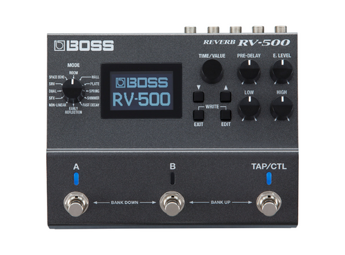 BOSS RV-500 | Pedal multiefeitos de reverb