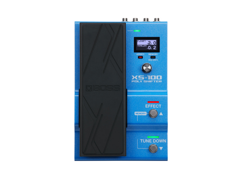 BOSS XS-100 Poly Shifter | Pedal com Efeito de Mudança de Tom, Oitavas e Pedal de Expressão
