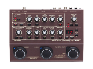 BOSS AD-10 | Pré-amplificador de Violão