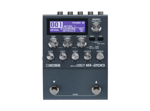 BOSS IR-200 | Pedal Simulador de Amp e Gabinete com Impulse Response