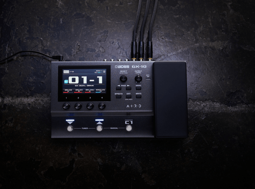 BOSS GX-10 | Processador de Efeitos para Guitarra e Baixo