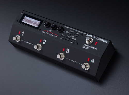 BOSS MS-3 Multi Effect Switcher | Controlador e Multiefeitos