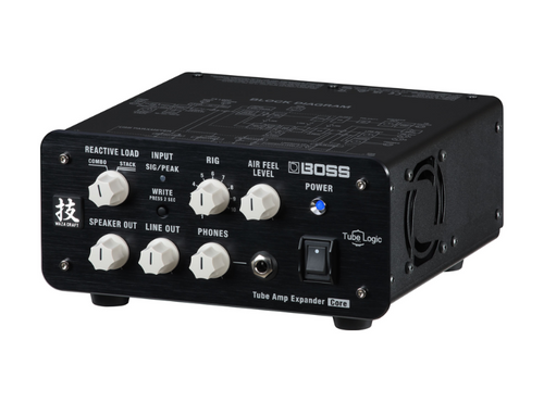 BOSS Waza Tube Amp Expander Core | Loadbox Reativo e Atenuador de Potência Premium