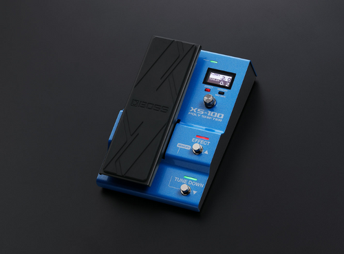 BOSS XS-100 Poly Shifter | Pedal com Efeito de Mudança de Tom, Oitavas e Pedal de Expressão