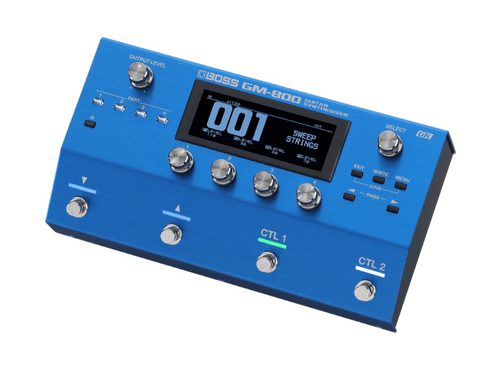 BOSS GM-800 | Pedal Sintetizador para Guitarra e Baixo