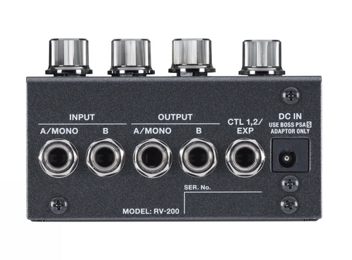 BOSS RV-200 | Pedal de Reverb