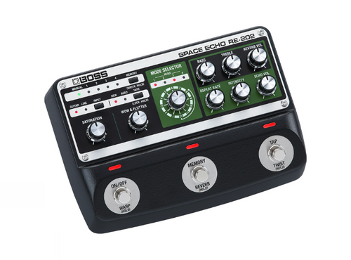 BOSS RE-202 | Pedal de Delay e Reverb Space Echo