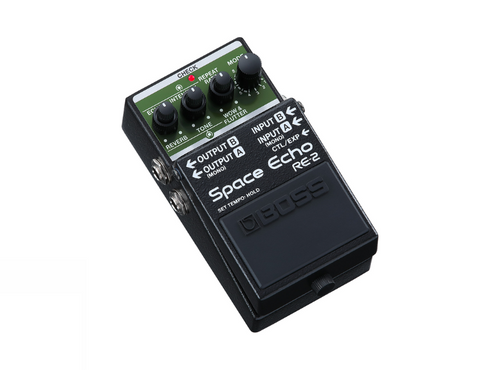 BOSS RE-2 | Space Echo Pedal de Delay e Reverb Compacto