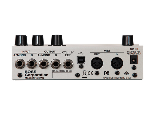 BOSS DD-500 | Pedal Multiefeitos de Delay Digital