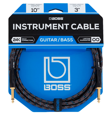 BOSS BIC-10 | Cabo P10 x P10 de 3 Metros