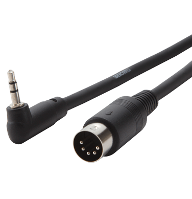 BOSS BMIDI-5-35 | Cabo MIDI P2 em L x DIN 5 Pinos de 1,5 metros