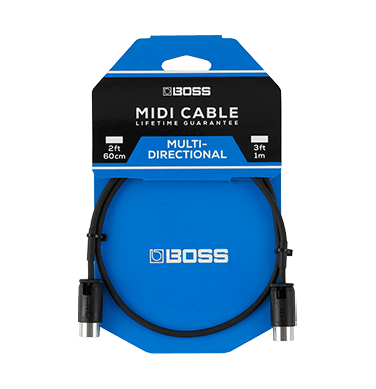 BOSS BMIDI-PB2 | Cabo MIDI de 5 pinos de 60 cm