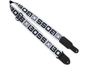 BOSS BSM-20-WB | Correia para Instrumento com Logo da BOSS do Tipo Monograma