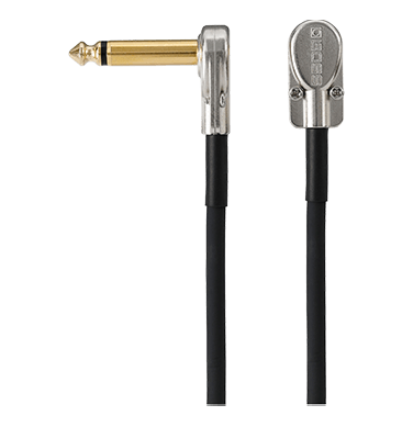 BOSS BPC-4-3 | Kit com 3 cabos P10 em L do tipo pancake de 10 cm
