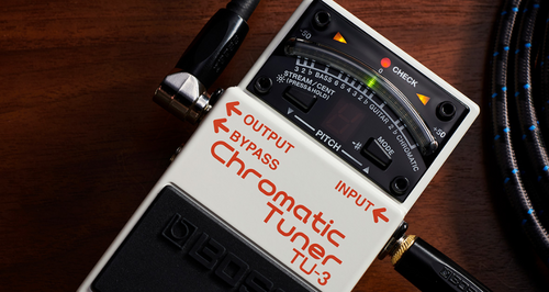 BOSS TU-3 | Pedal Afinador Chromatic Tuner