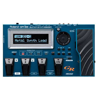 Sintetizador Roland GR-55 com captador GK-3