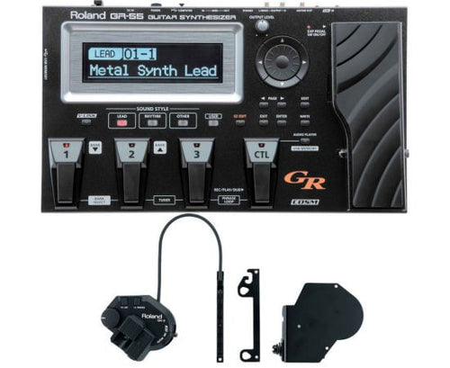 Sintetizador Roland GR-55 com captador GK-3