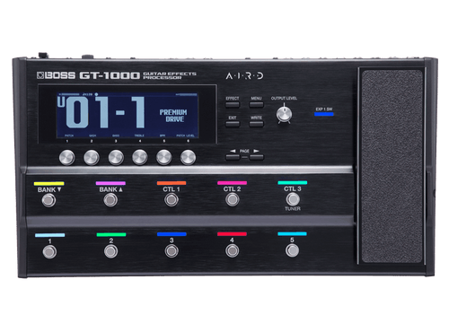 BOSS GT-1000 | Pedaleira Multiefeitos para Guitarra e Baixo