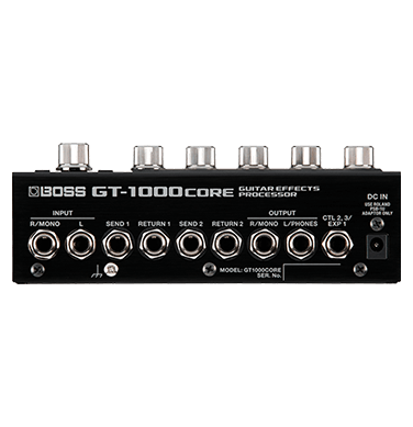 BOSS GT-1000CORE | Processador de Efeitos e Amp para Guitarra e Baixo