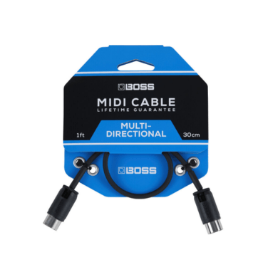 BOSS BMIDI-PB1 | Cabo MIDI de 5 pinos de 30 cm