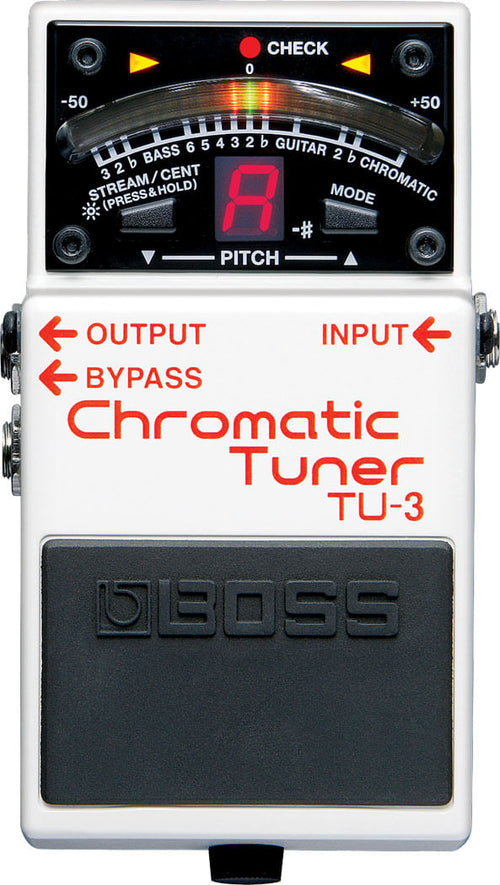 BOSS TU-3 | Pedal Afinador Chromatic Tuner