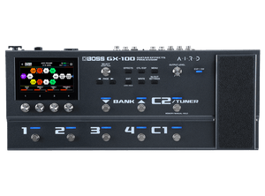 BOSS GX-100 | Pedaleira multiefeitos para guitarra e baixo