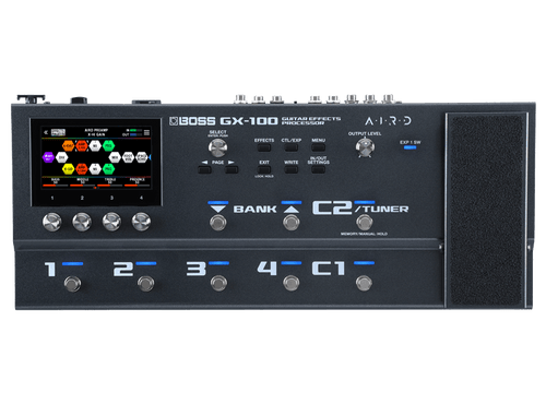 BOSS GX-100 | Pedaleira multiefeitos para guitarra e baixo