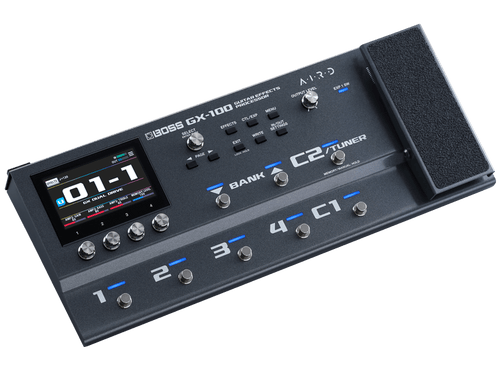 BOSS GX-100 | Pedaleira multiefeitos para guitarra e baixo