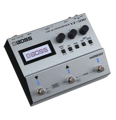 BOSS VE-500 | Processador Multiefeitos Vocal Performer