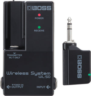 BOSS WL-50 | Sistema Sem Fio para Guitarra e Baixo