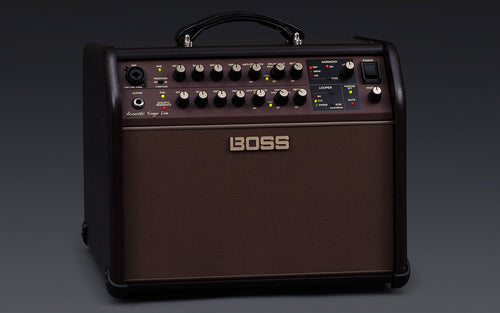 BOSS ACS Live | Amplificador Acoustic Singer Live de 60-watt para violão e voz com efeitos 110V